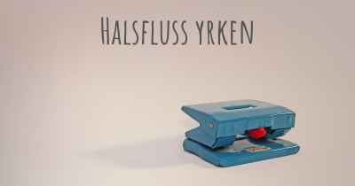 Halsfluss yrken