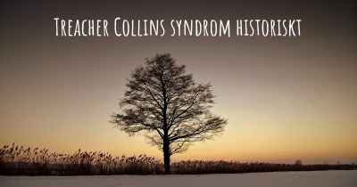 Treacher Collins syndrom historiskt
