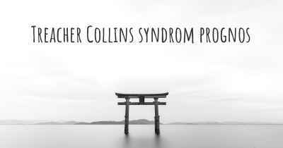Treacher Collins syndrom prognos