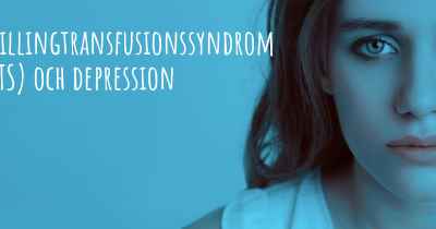 Tvillingtransfusionssyndrom (TTS) och depression