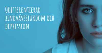 Odifferentierad bindvävssjukdom och depression