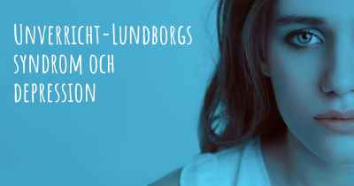 Unverricht-Lundborgs syndrom och depression