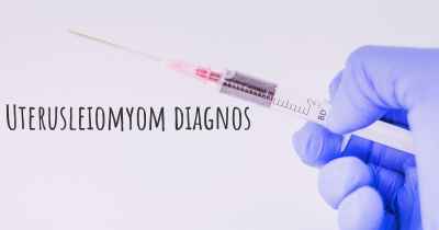 Uterusleiomyom diagnos