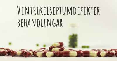 Ventrikelseptumdefekter behandlingar