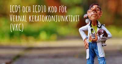 ICD9 och ICD10 kod för Vernal keratokonjunktivit (VKC)