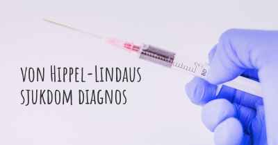 von Hippel-Lindaus sjukdom diagnos