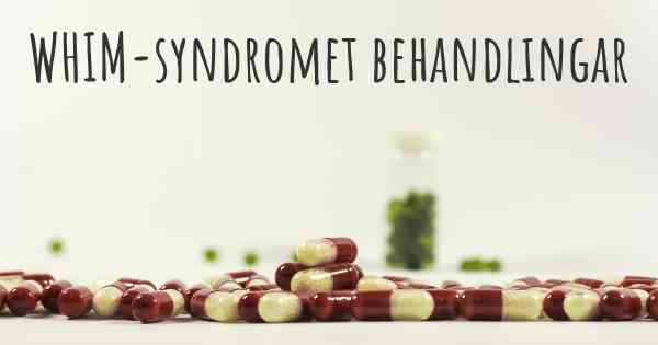 WHIM-syndromet behandlingar