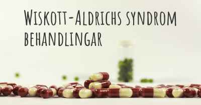 Wiskott-Aldrichs syndrom behandlingar