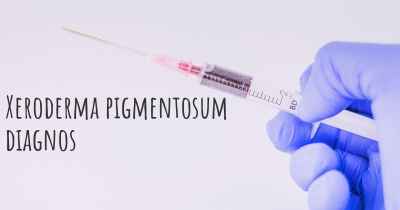 Xeroderma pigmentosum diagnos