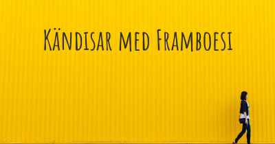 Kändisar med Framboesi