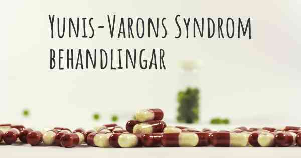 Yunis-Varons Syndrom behandlingar