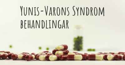 Yunis-Varons Syndrom behandlingar
