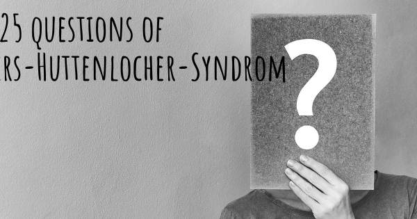 Alpers-Huttenlocher-Syndrom Top 25 Fragen