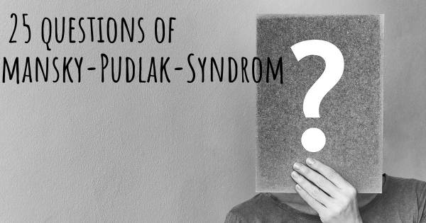 Hermansky-Pudlak-Syndrom Top 25 Fragen