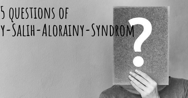 Bosley-Salih-Alorainy-Syndrom Top 25 Fragen