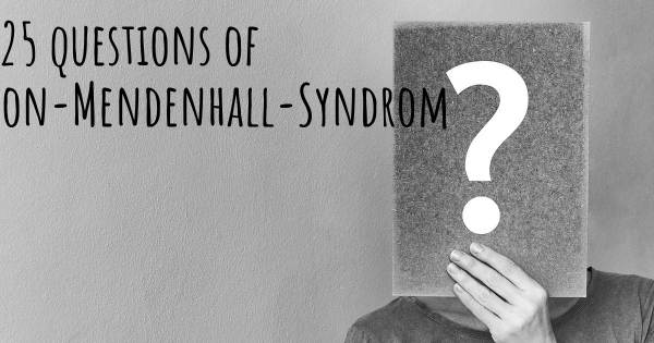 Rabson-Mendenhall-Syndrom Top 25 Fragen