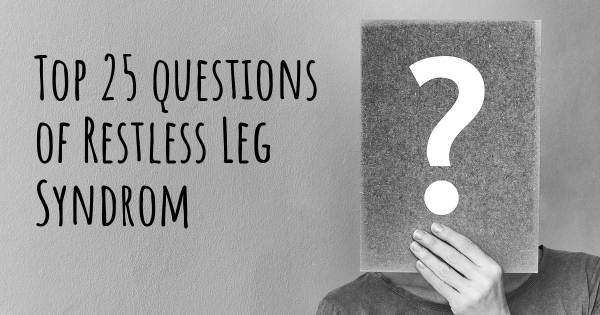 Restless Leg Syndrom Top 25 Fragen