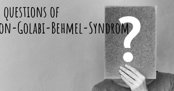 Simpson-Golabi-Behmel-Syndrom Top 25 Fragen