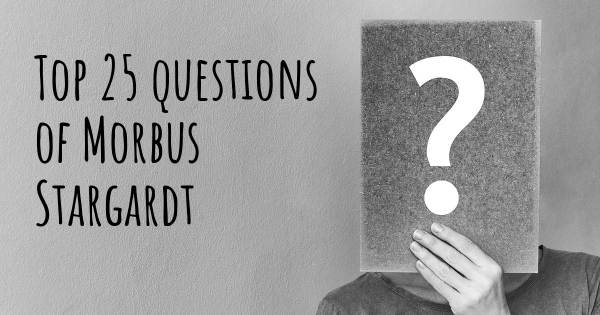 Morbus Stargardt Top 25 Fragen