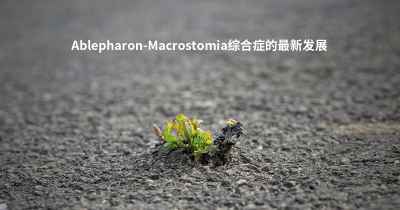 Ablepharon-Macrostomia综合症的最新发展