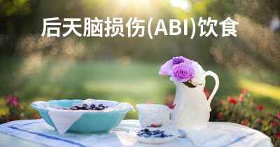 后天脑损伤(ABI)饮食