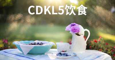 CDKL5饮食