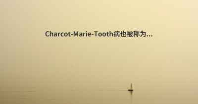 Charcot-Marie-Tooth病也被称为...