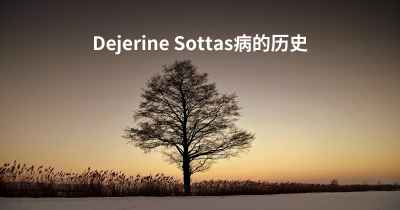 Dejerine Sottas病的历史