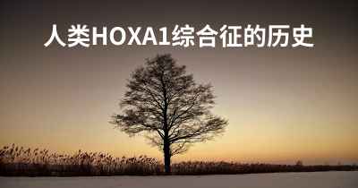 人类HOXA1综合征的历史