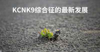 KCNK9综合征的最新发展