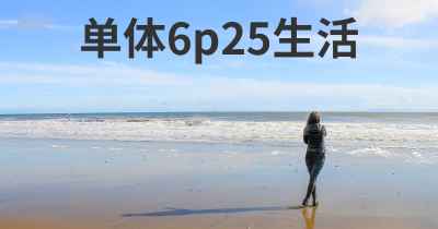 单体6p25生活