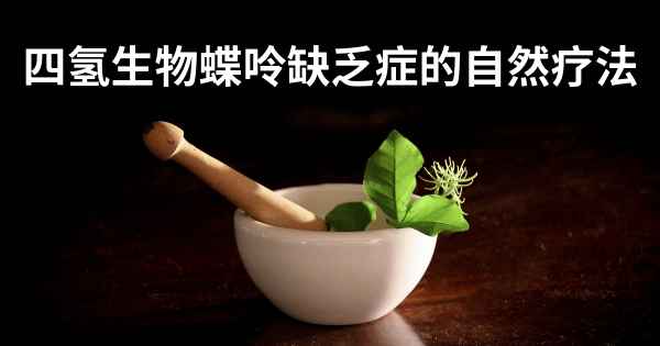 四氢生物蝶呤缺乏症的自然疗法