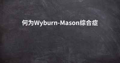 何为Wyburn-Mason综合症