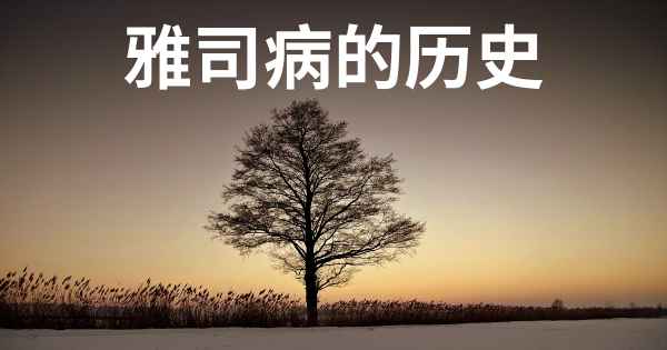 雅司病的历史