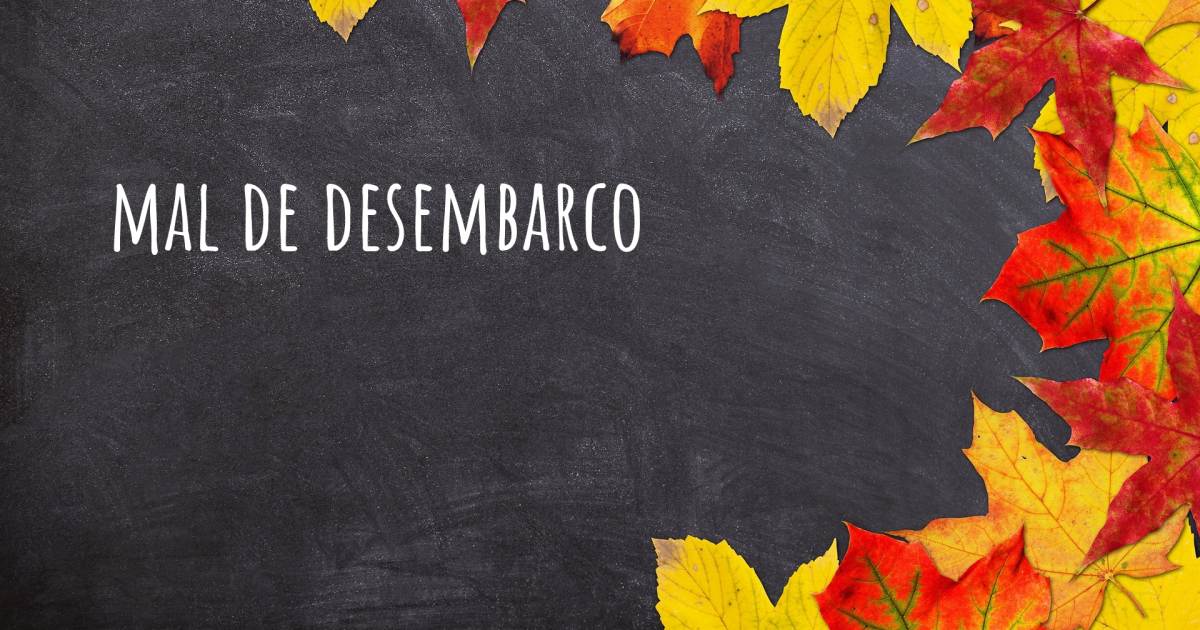 Historia sobre Enfermedad del desembarco .