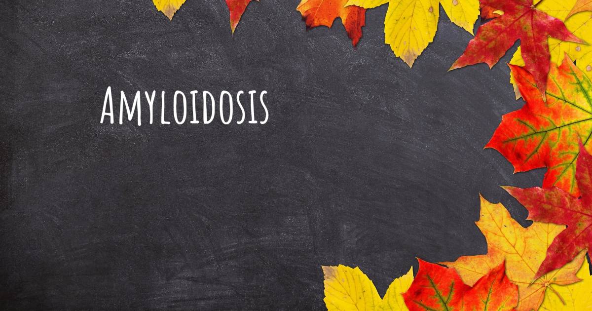 Story about Amyloidosis .