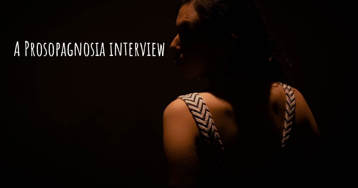 A Prosopagnosia interview .