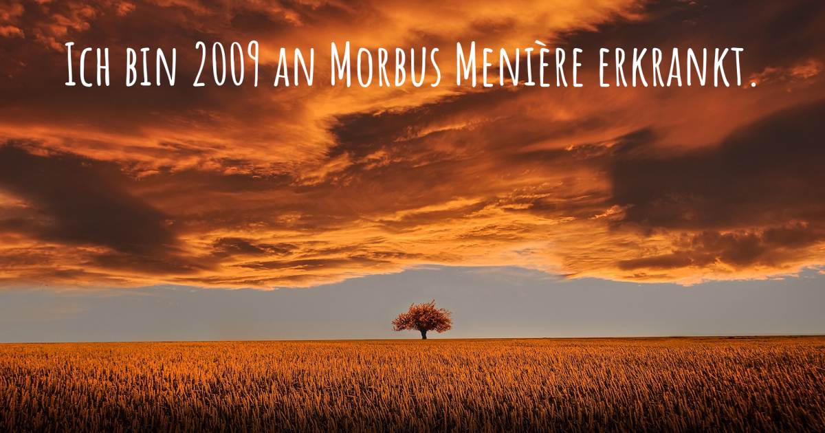 Geschichte über Morbus Menière .