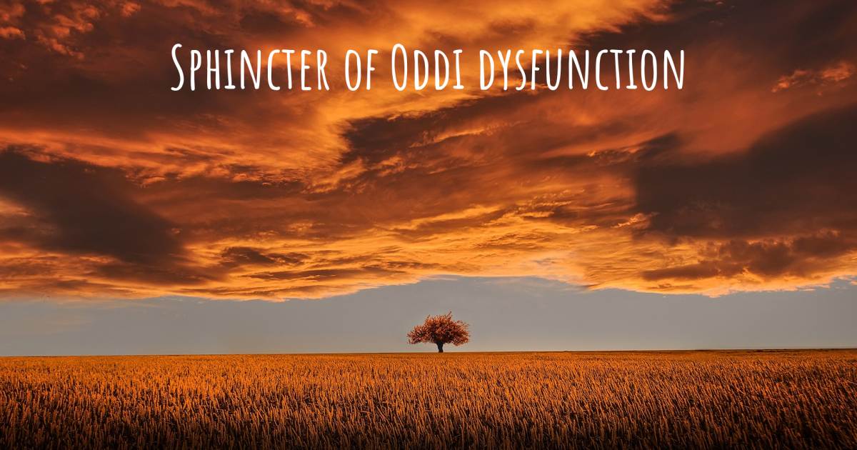 Story about Sphincter of Oddi Dysfunction .