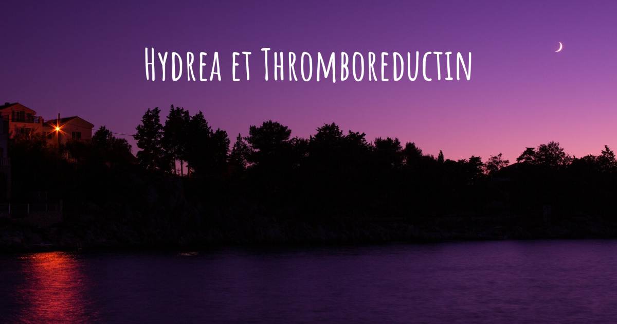 Histoire au sujet de Thrombocytémie Essentielle .