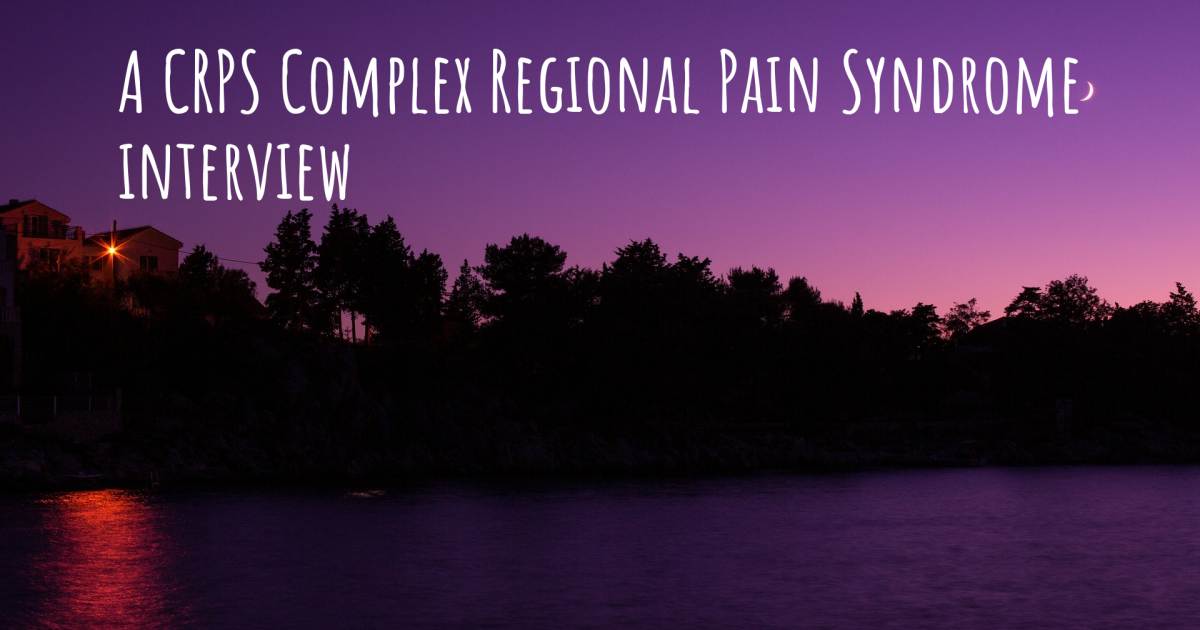 A CRPS Complex Regional Pain Syndrome interview , Fibromyalgia.
