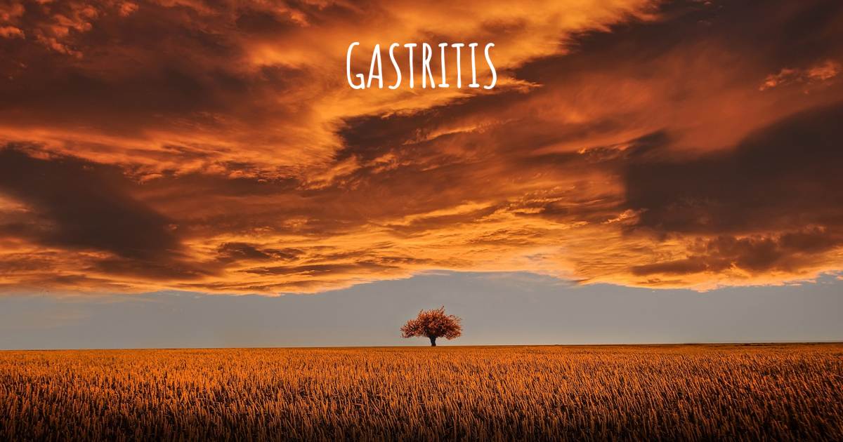 Historia sobre Gastritis .