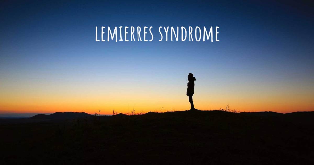Story about Lemierres syndrome .