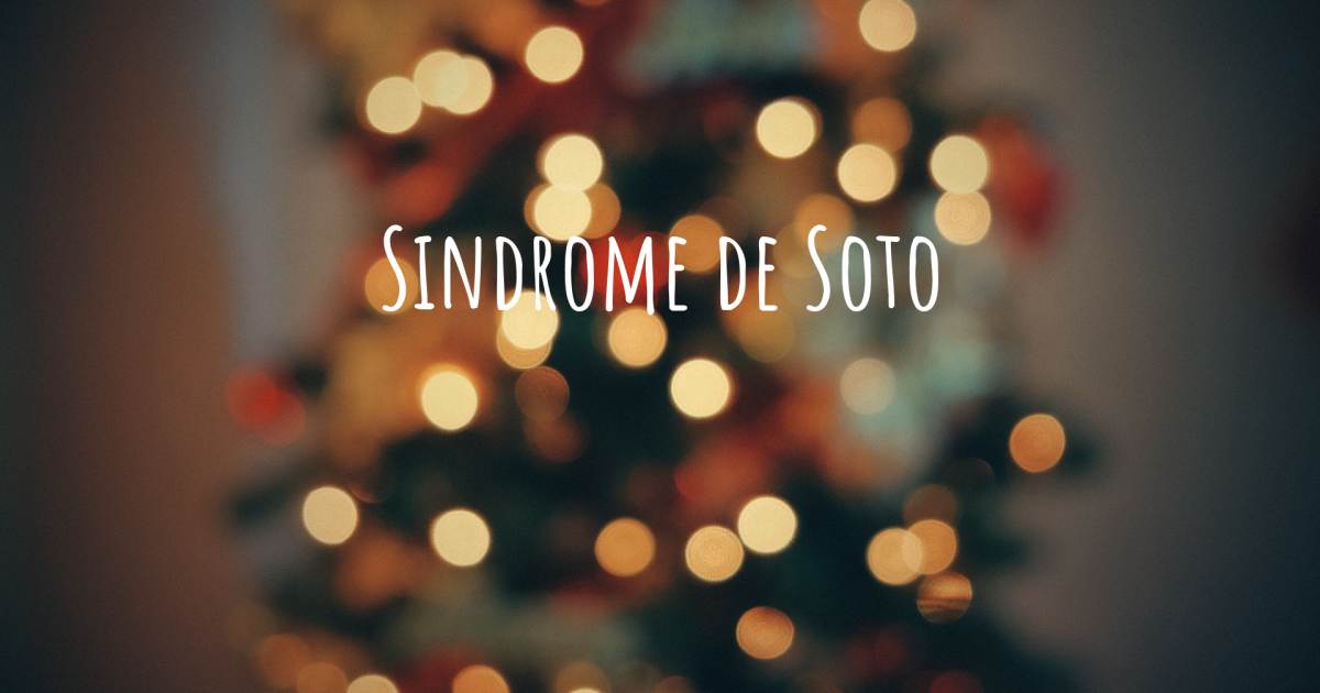 Historia sobre Síndrome de Sotos .