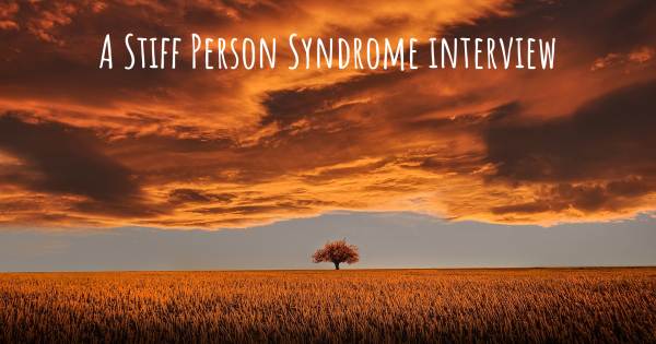 A Stiff Person Syndrome interview
