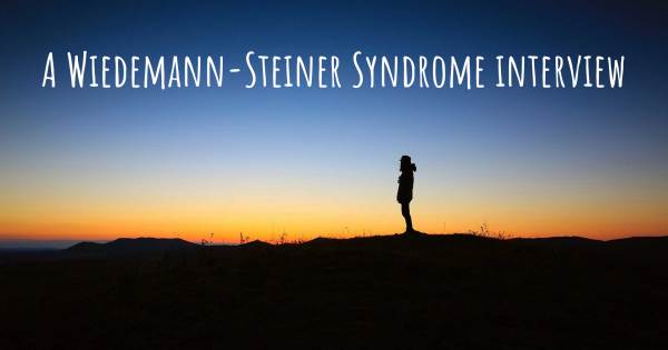 A Wiedemann-Steiner Syndrome interview