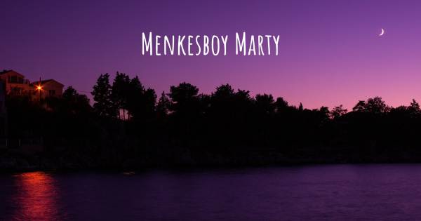 MENKESBOY MARTY