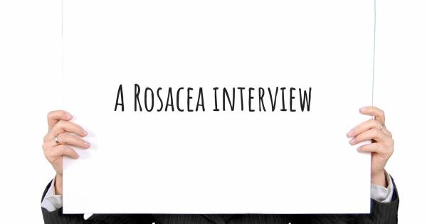 A Rosacea interview