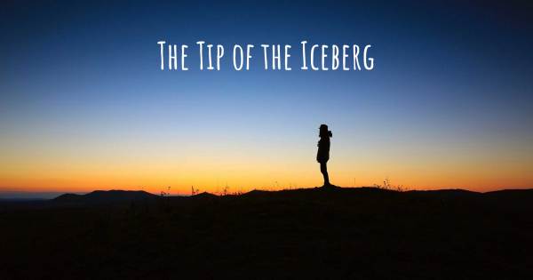 THE TIP OF THE ICEBERG