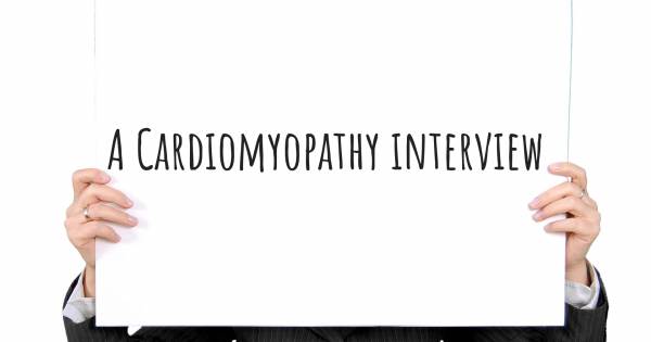A Cardiomyopathy interview